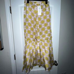 Verandah wide leg ruffle pants